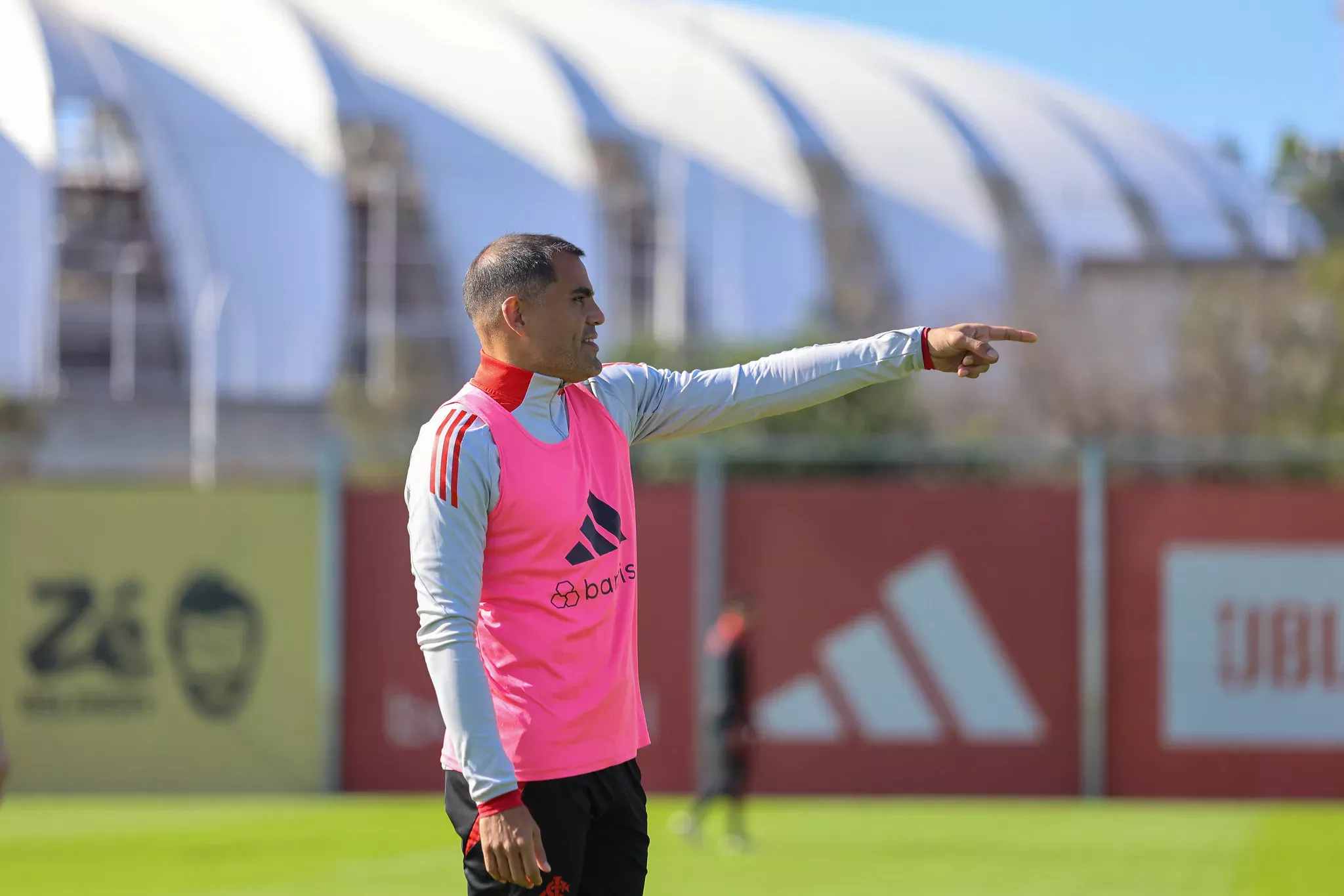 Gabriel Mercado pelo Inter em amistoso