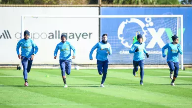 Grêmio em mais um treino no CT