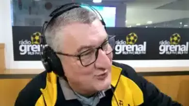 Candidato do Grêmio reclama de informação dada por Reche: "Foi um barrigaço" Reche na cobertura do Inter