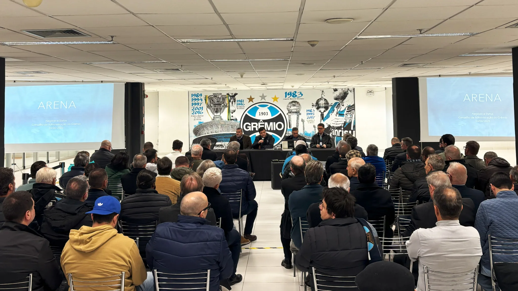 Grêmio do presidente Alberto Guerra