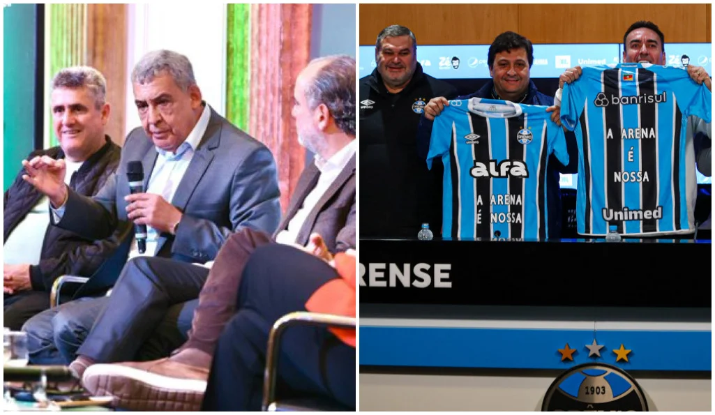 Prefeito de Porto Alegre parabeniza Grêmio e quer tratar dois temas com a direção Sebastião Melo parabeniza Grêmio