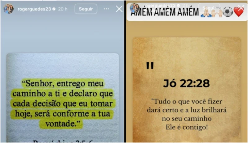 Sonho antigo do Grêmio, Róger Guedes publica mensagens enigmáticas na web