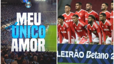Provocou? Grêmio cita "único amor" e "torcida mais fiel" após boato de traição no Inter Grêmio e Inter