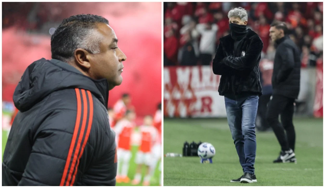 Roger assume responsabilidade no Inter e responde se o trabalho de Renato é melhor