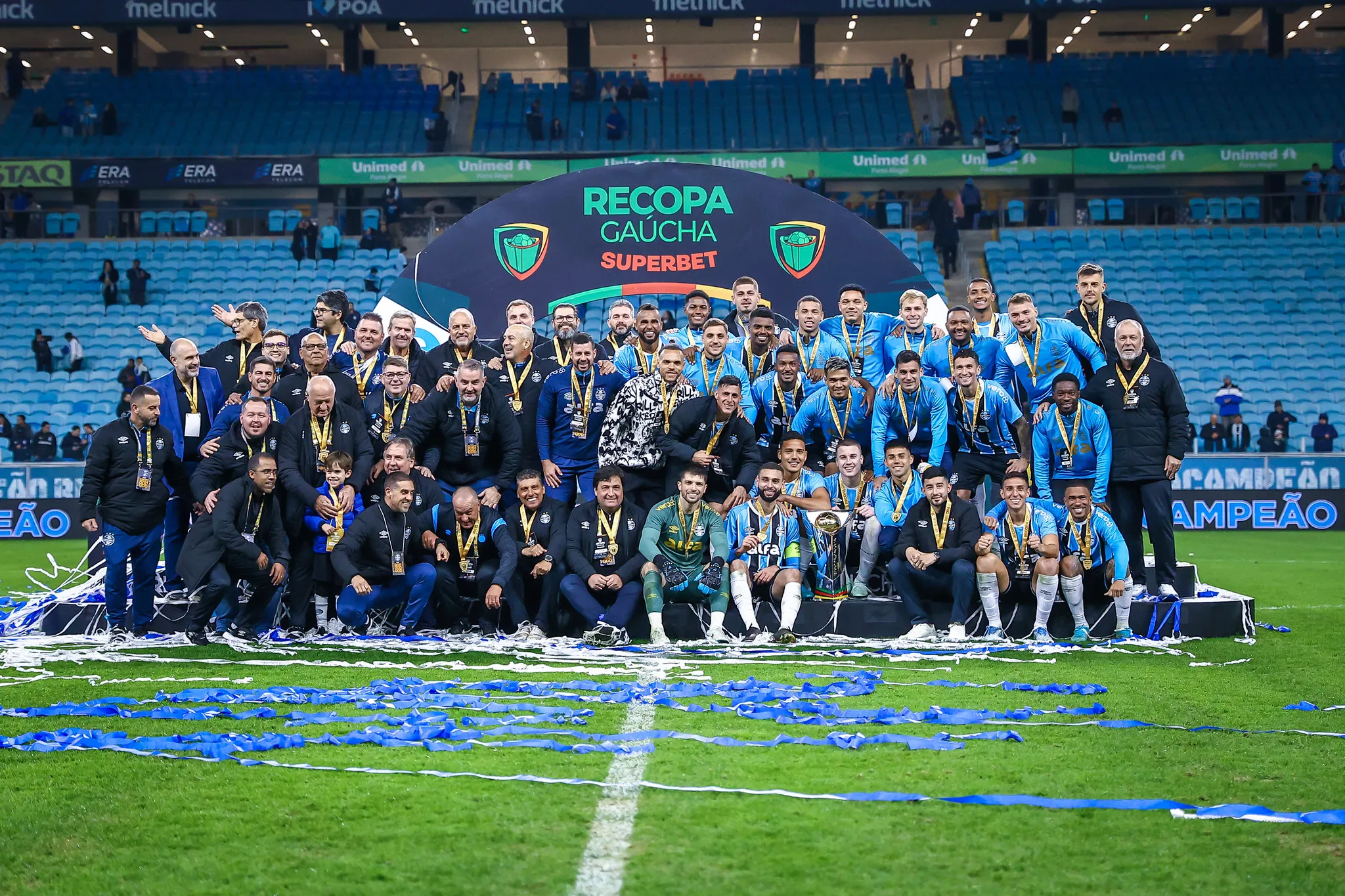 Grêmio campeão da Recopa Gaúcha