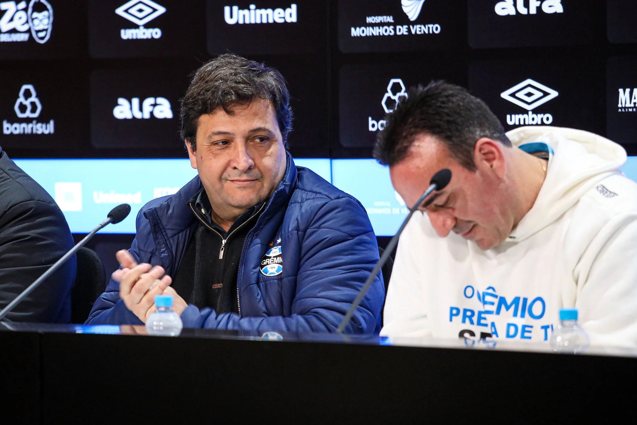 "Poucos sabem": presidente do Grêmio faz revelação sobre Marcelo Marques e Suárez Arena do Grêmio