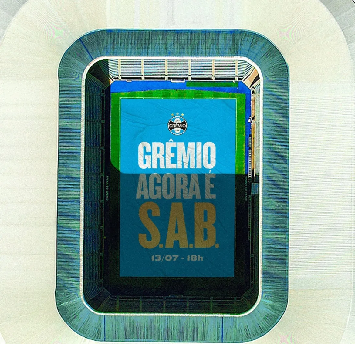 SAB? Anúncio feito pelo Grêmio na web surpreende e gera expectativa na torcida SAB? Anúncio feito pelo Grêmio na web surpreende e gera expectativa na torcida Grêmio enfrenta o Cruzeiro fora de casa neste domingo na rodada de retomada do Brasileirão.