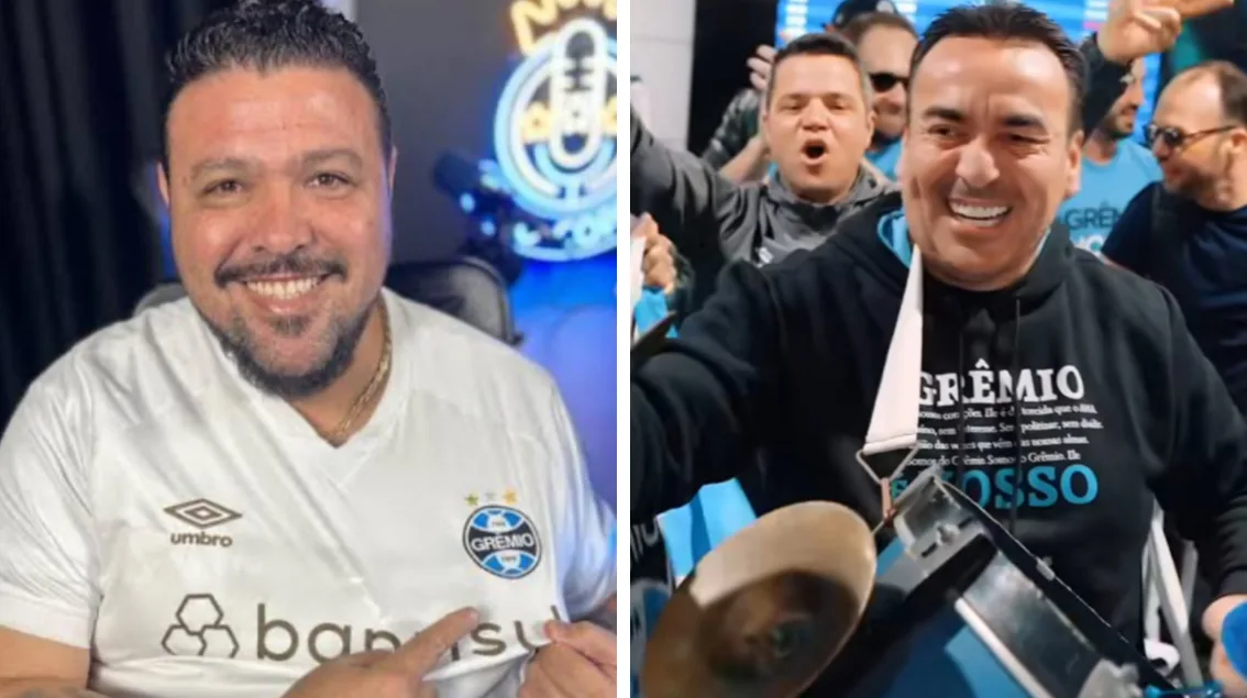 Bagé ironiza e responde quem questiona doação de Marques: "O dinheiro é dele" Alex Bagé em apoio a Marcelo Marques