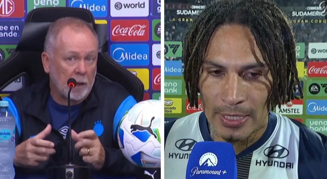 O que disse Mano Menezes sobre Paolo Guerrero após Alianza Lima x Grêmio Mano Menezes analisa Guerrero
