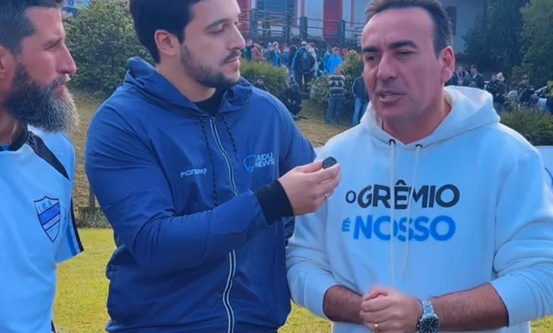 Grêmio com Marcelo Marques