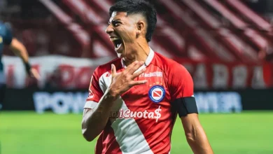 Inter deve investir cerca de US$ 5 milhões para destravar vinda de Alan Rodríguez Esperado pelo Inter, Alan Rodríguez, comemora gol com a camisa do Argentinos Juniors