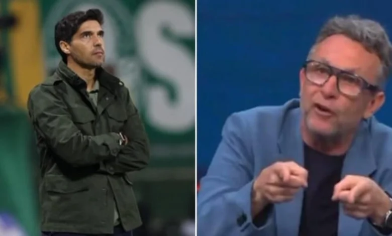 Neto surta com Abel Ferreira por atitude em jogo contra o Grêmio: "Nojento" Neto Abel Grêmio