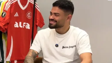 Bruno Tabata em ação pelo Inter