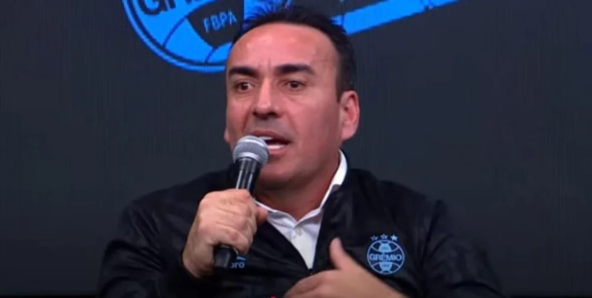 Marcelo Marques em entrevista sobre o Grêmio