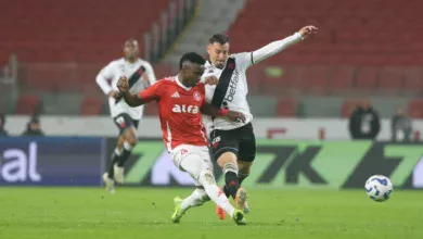 A situação do Inter na tabela do Brasileirão e os próximos jogos após o empate Inter empatou com Vasco
