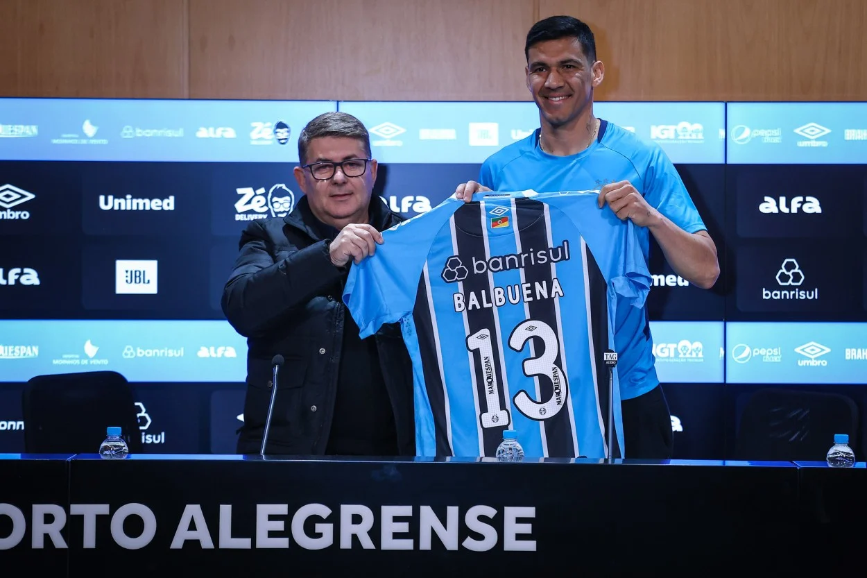 Grêmio com Balbuena