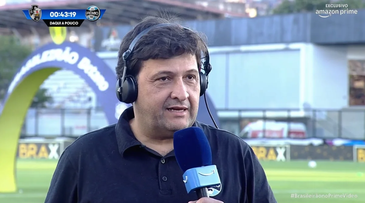 Alberto Guerra em entrevista sobre o Grêmio