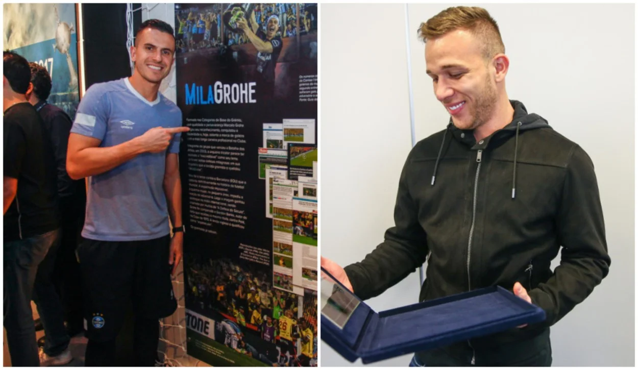 O salário "estilo Suárez" de Arthur no Grêmio e o que ainda falta para Marcelo Grohe Arthur e Grohe na mira do Grêmio