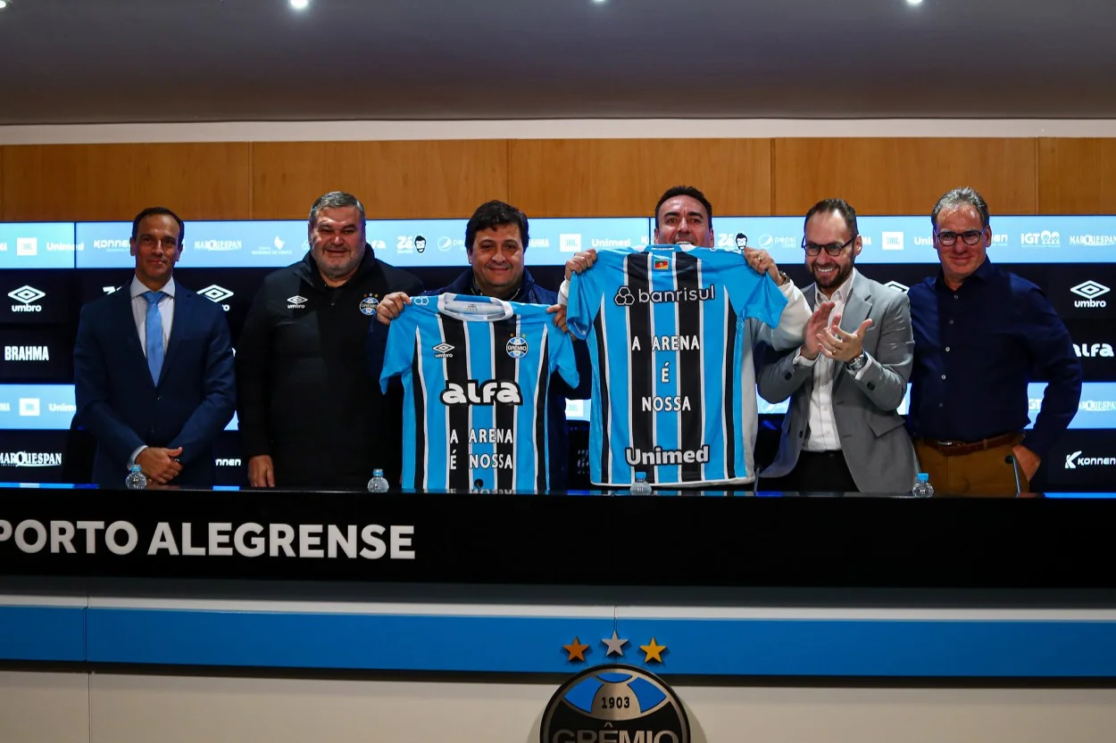Róger Guedes? Homem de confiança de Marques no Grêmio indica surpresa na Arena Grêmio em nova fase na Arena
