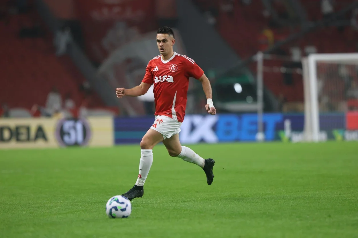 Borré assume responsabilidade no Inter e mira decisão de quarta: "Pode mudar tudo" Rafael Borré pelo Inter