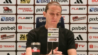 Filipe Luís pelo Flamengo