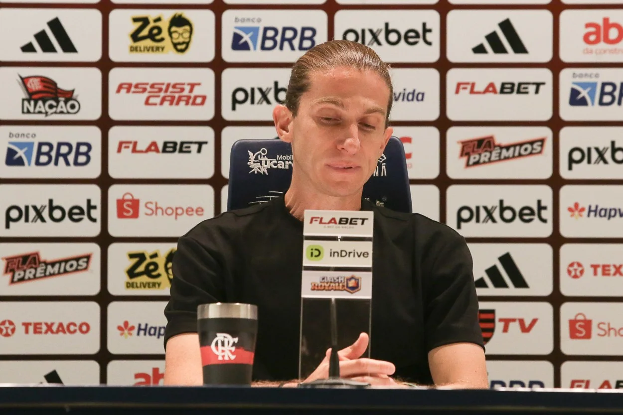 Filipe Luís pelo Flamengo