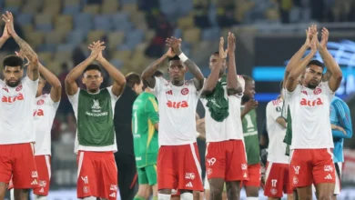 Inter perdeu para o Flamengo