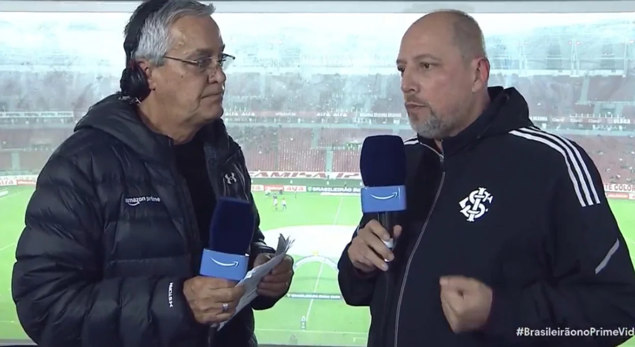 Antes de Inter x São Paulo, Alessandro Barcellos descartou demissão de Roger Machado Alessandro Barcellos é o presidente do Inter