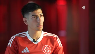 Alan Rodríguez chega ao Inter com discurso emocionante e negociação milionária Alan Rodríguez no primeiro dia do jogador no Inter