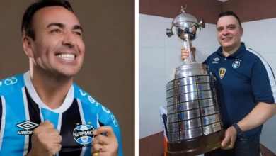 Vai voltar atrás? Como foi a reunião decisiva para o Grêmio entre Marques e Dutra Jr Marcelo marque e Dutra Jr. Ambos torcedores do Grêmio