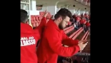 Equipe do canal do Baldasso relata agressões durante eliminação do Inter em casa Baldasso Inter