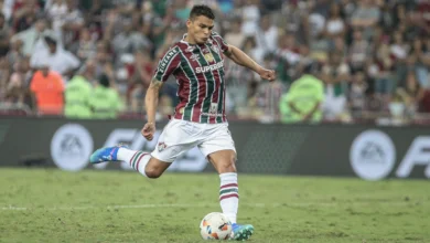Thiago Silva fez gol em Fluminense x Grêmio e falou da escalação de Renato