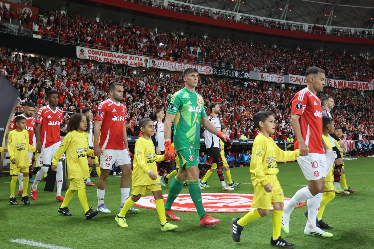 Inter perdeu para o Flamengo