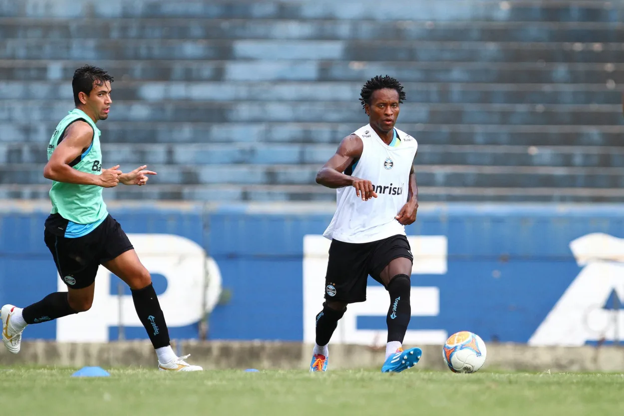 Zé Roberto pelo Grêmio