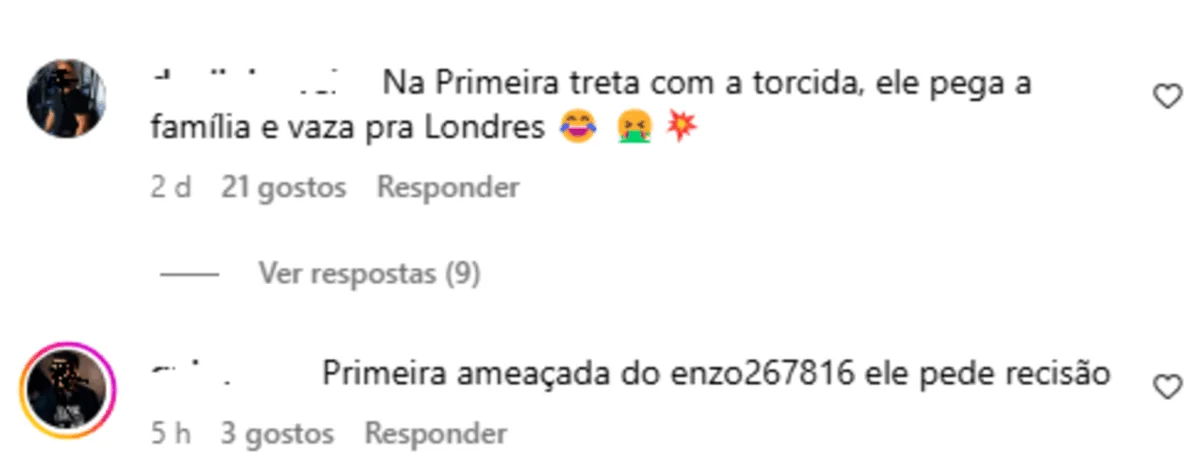 Torcedores do Corinthians ironizam Willian após publicação de anúncio do Grêmio