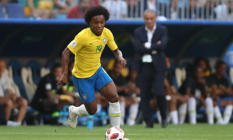 Willian perto do Grêmio