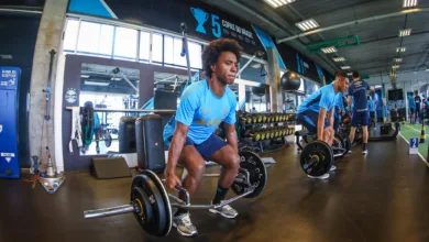 Willian treina pelo Grêmio