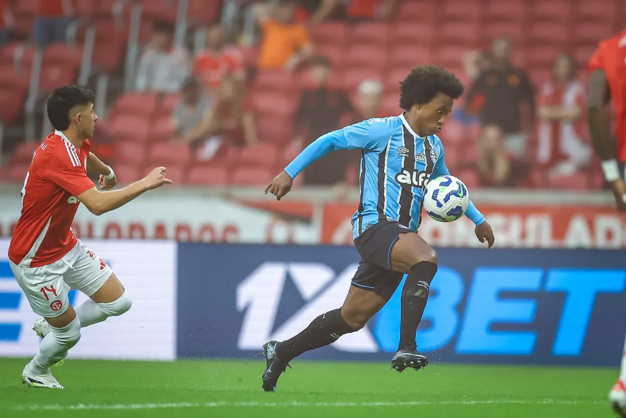 Willian brilha no Grêmio