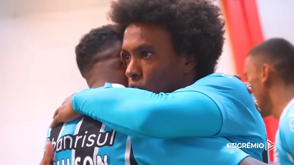Grêmio em campo