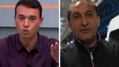 André Rizek e Ramón Díaz