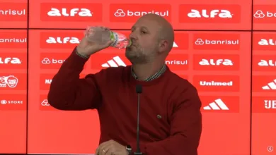 Cobrança forte: dirigente do Inter reage a goleada e dirige críticas aos jogadores antes do Gre-Nal José Olavo Bisól, vice-presidente de futebol do Inter Foto: YouTube/Inter