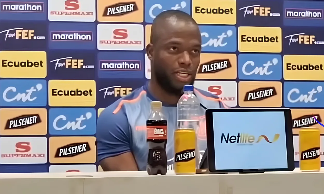 Enner Valencia alcança 100 jogos pelo Equador e vive incerteza no Inter e na Copa Enner Valencia, coletiva pela seleção do Equador