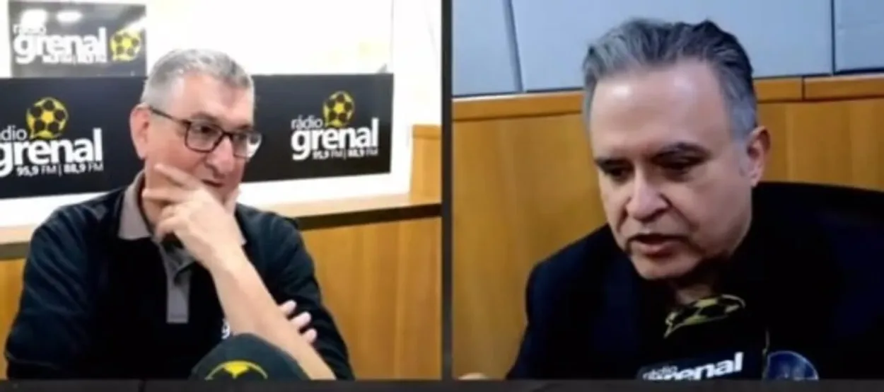 Provável substituto de Marques no Grêmio se irrita com Reche: "Vai continuar mentindo?" Dutra Jr no Grêmio