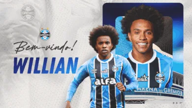 Willian chega ao Grêmio para ser reforço