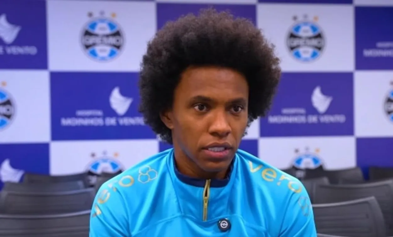 Willian explica escolha pelo Grêmio em primeira entrevista: "Clube de muita história" Willian pelo Grêmio