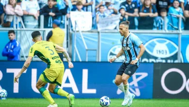 Sem Kannemann e Braithwaite, como pode ficar a escalação do Grêmio no Gre-Nal Braithwaite pelo Grêmio