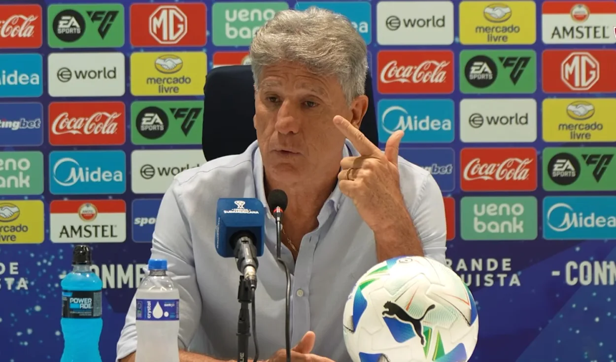 Renato Portaluppi, treinador com várias passagens pelo Grêmio