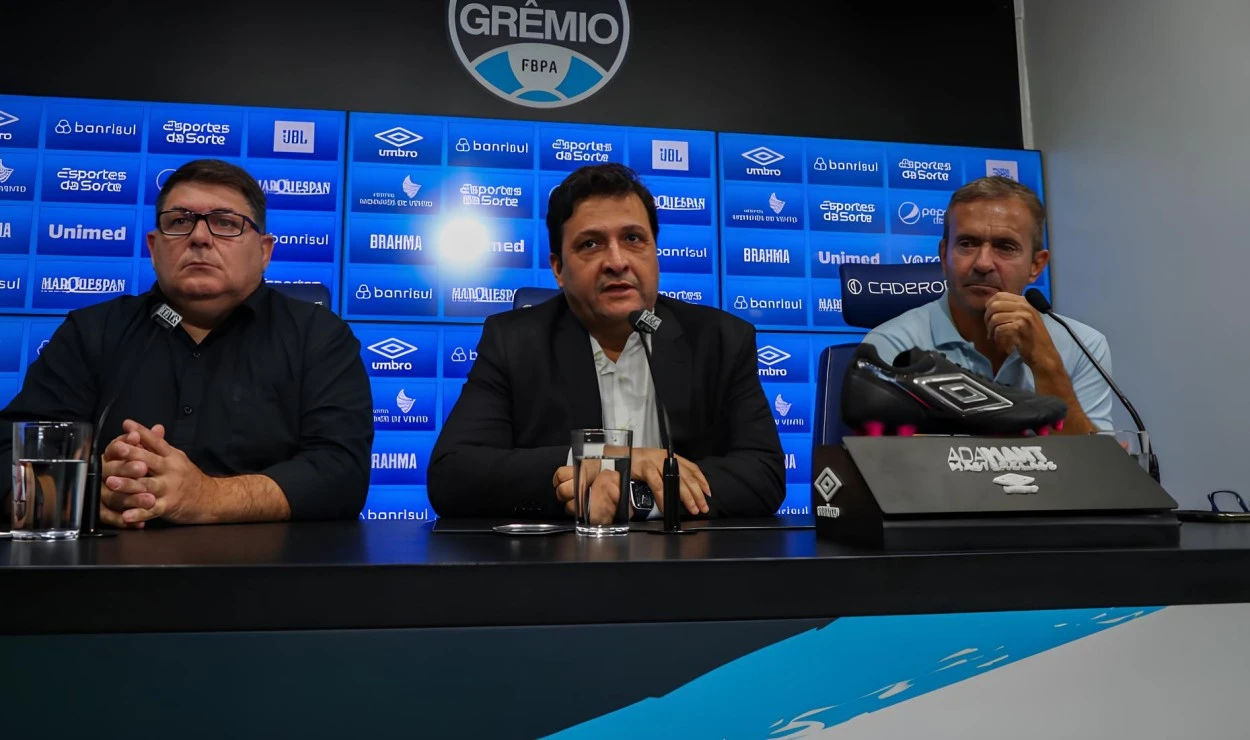 Rossato, Alberto Guerra - direção do Grêmio