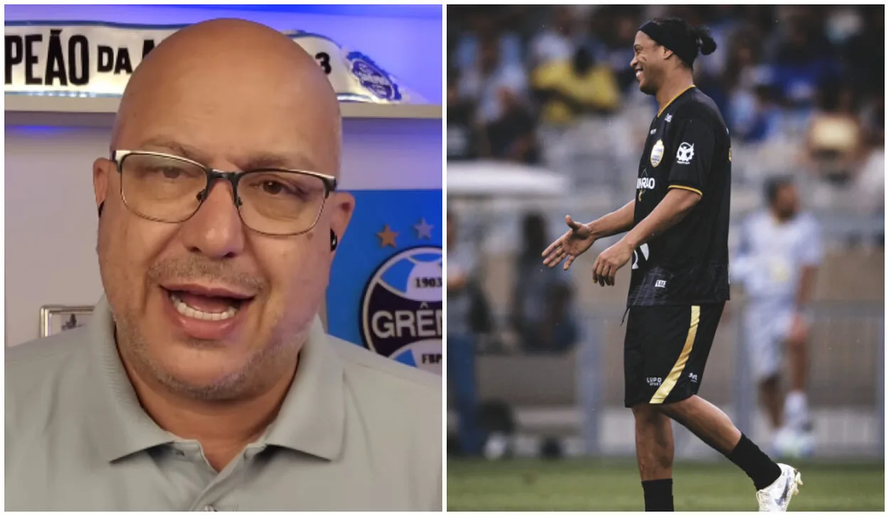 Cidade Dias sugere Ronaldinho Gaúcho como "luz de salvação" para o Grêmio CCD fala de Ronaldo no Grêmio