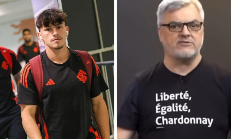 Apresentador detona postura de Bernabei no Inter: "Ainda se c... para dar entrevista" Inter sem Bernabei